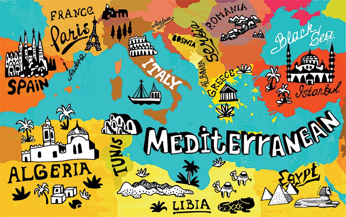Mediterranean facts Mediterranean destinations fun facts about the med
