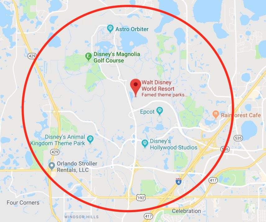 How Big is Walt Disney World Florida? [TravelRepublic Blog ]